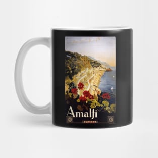 Vintage Travel Poster - Amalfi, Italy Mug